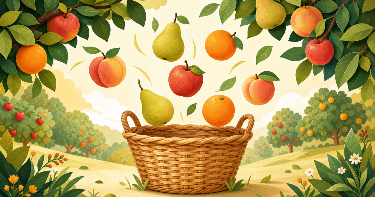 Fruit Basket Catch game art